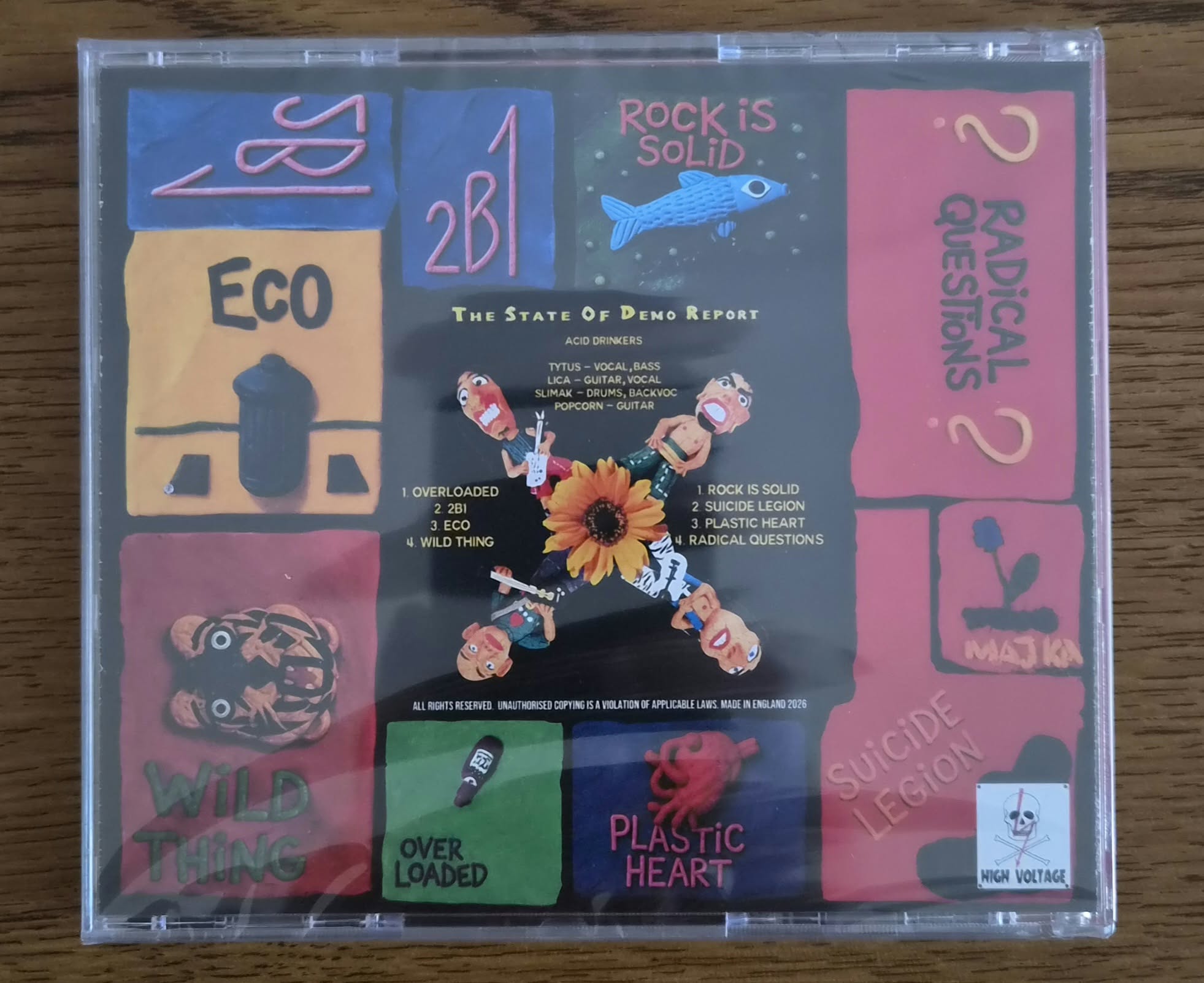 ACID DRINKERS - The State of Demo Report CD - obrazek 3